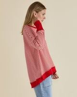 Cove Sweat - Red Stripe