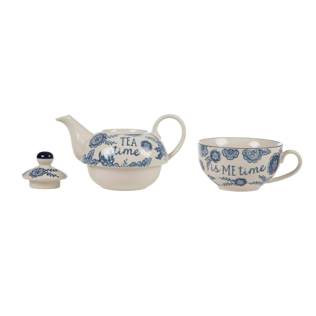 Sass & Belle Europe - Blue Willow Floral Tea For One
