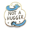 Jubly-Umph - Not a Hugger Lapel Pin