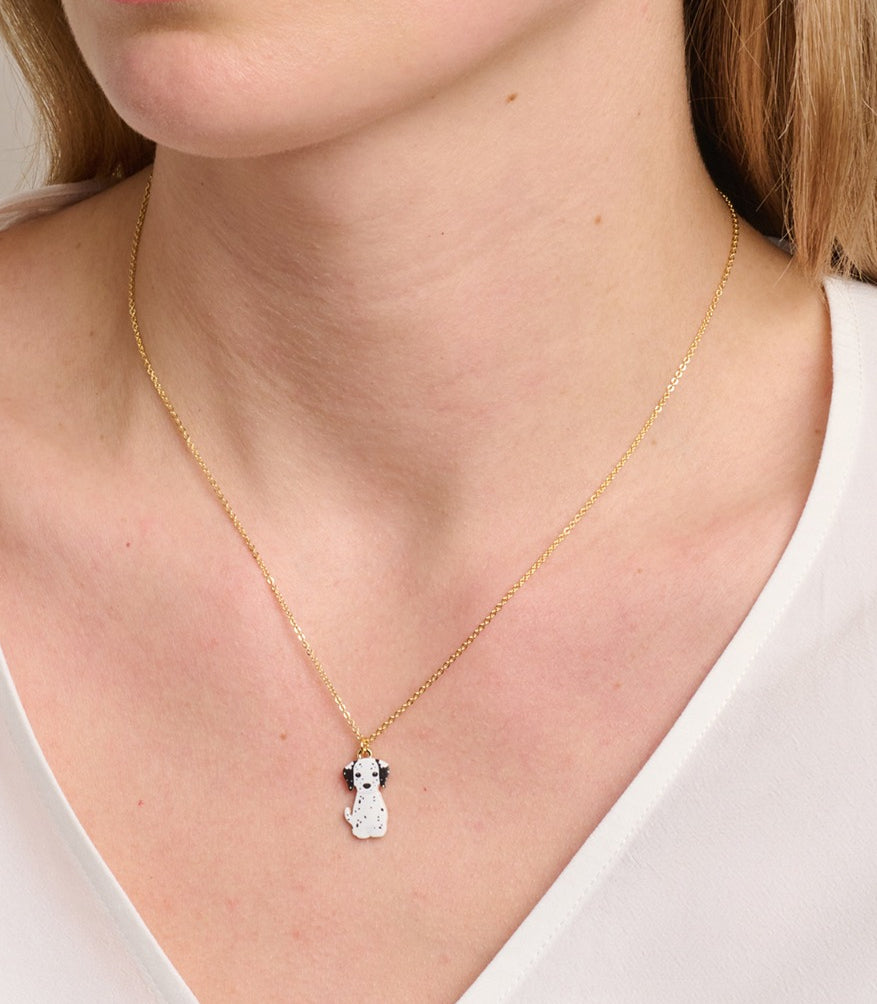 DOTTY DOG NECKLACE