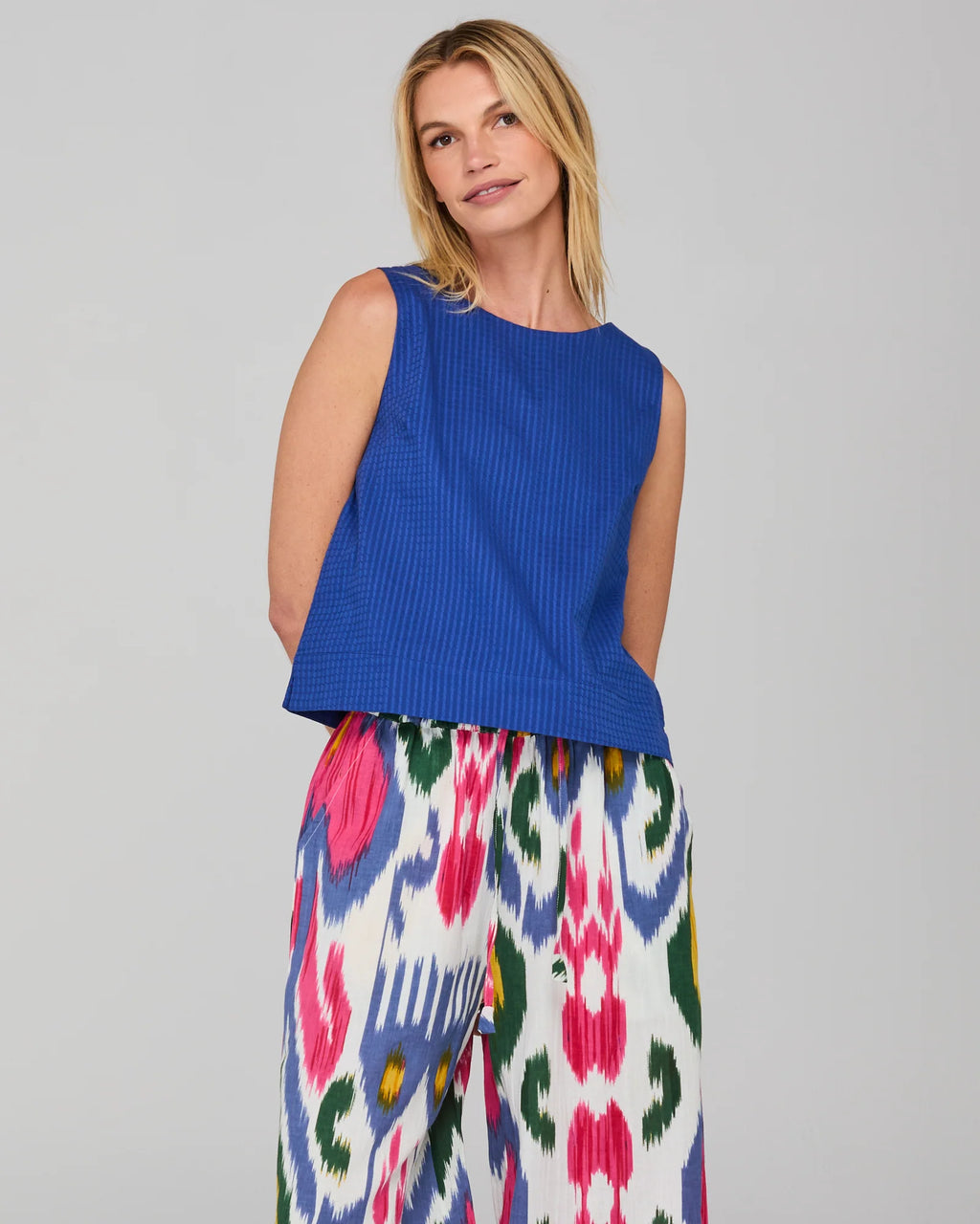 BOOM SHANKAR HARA TOP - BLU - SS26