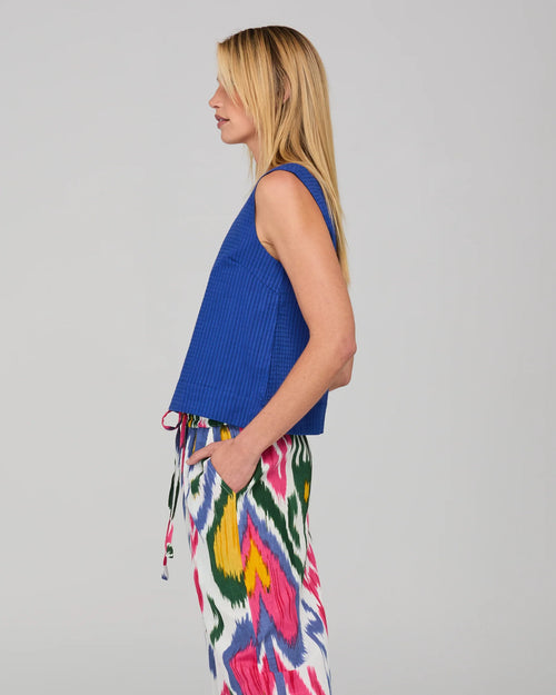 BOOM SHANKAR HARA TOP - BLU - SS26