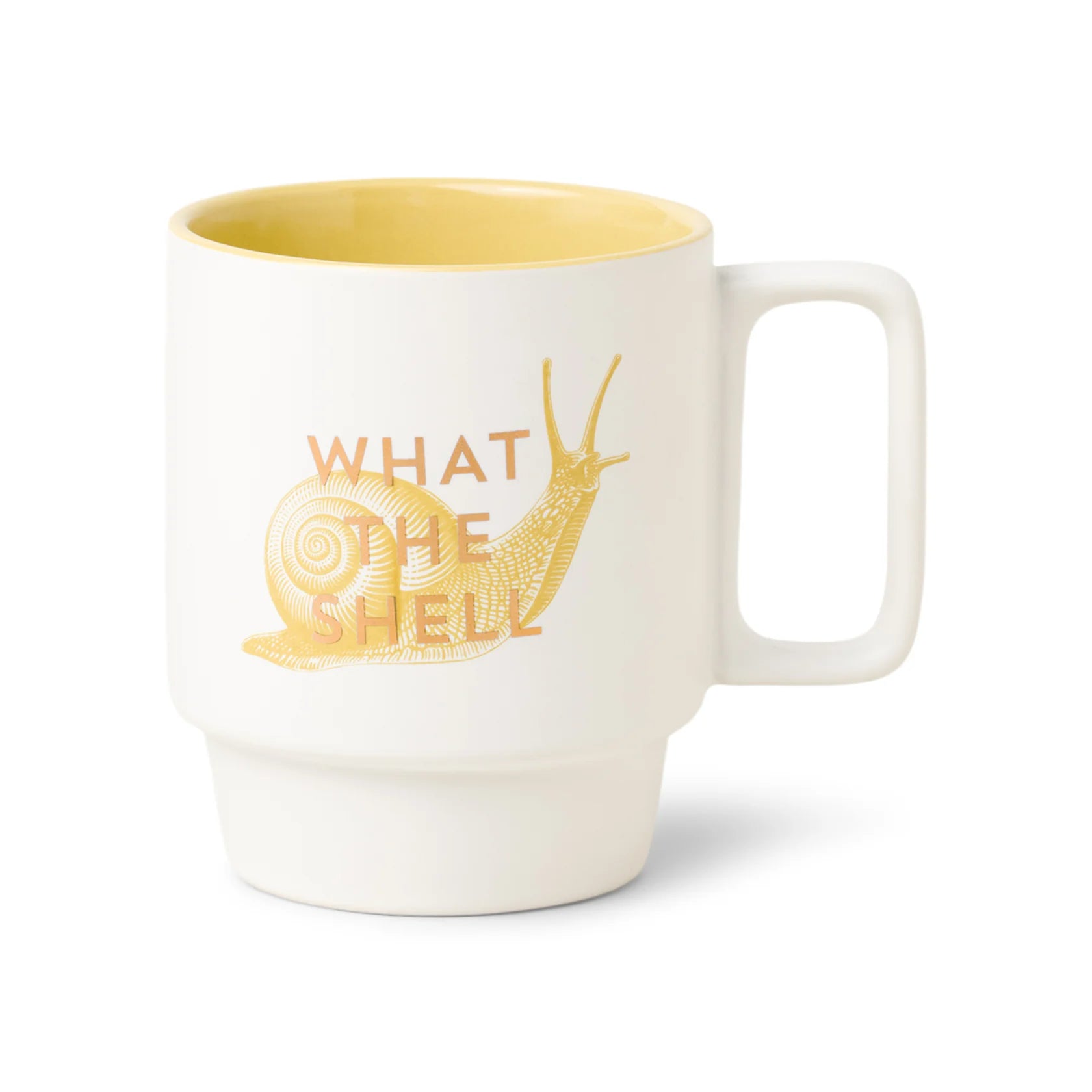WHAT THE SHELL MUG DESIGN WORKS