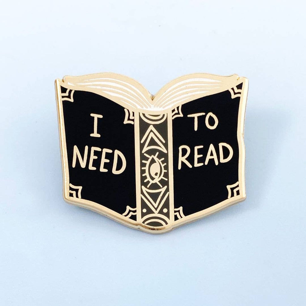 Jubly-Umph - I Need To Read Lapel Pin