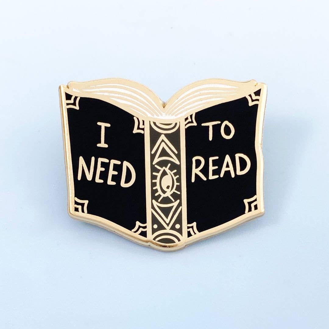 Jubly-Umph - I Need To Read Lapel Pin