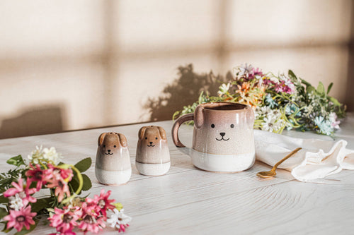 Sass & Belle Europe - Mojave Dog Salt & Pepper Shakers