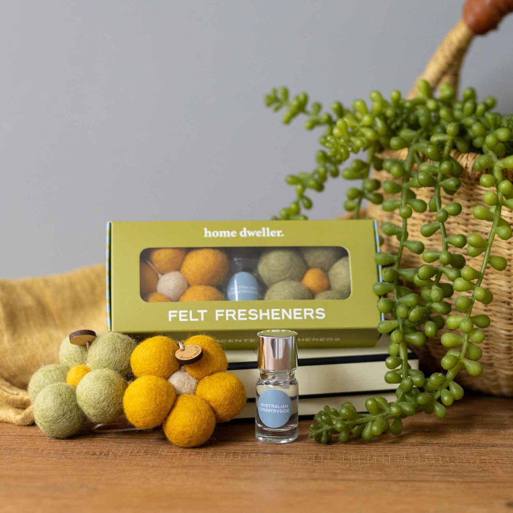 Felt Flower Fresheners - Australian Countryside - Hello Annie Parkdale