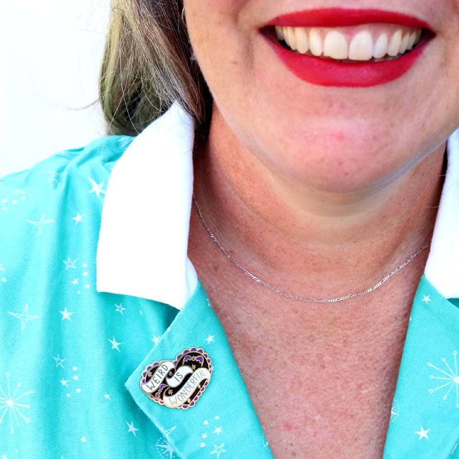 Jubly-Umph - Weird Is Wonderful Lapel Pin