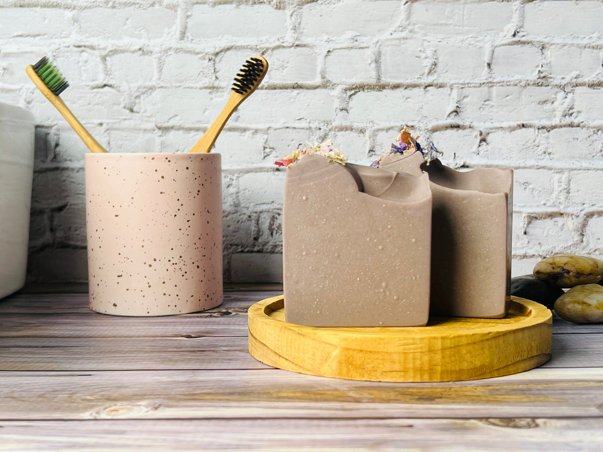 Cedarwood Road Brazilian Purple Clay Soap with Rosemary