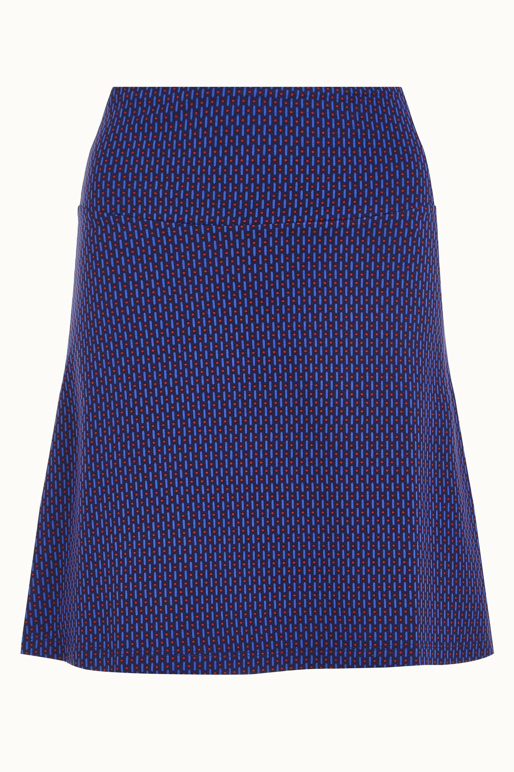 KING LOUIE - BORDER SKIRT DITTO - EVENING BLUE - 0325-02