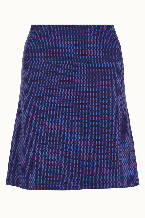 KING LOUIE - BORDER SKIRT DITTO - EVENING BLUE - SS25