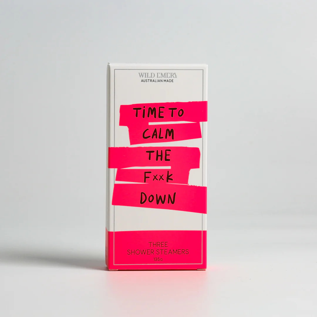 TIME TO CALM THE F**K DOWN - SHOWER STEAMER 3 PACK