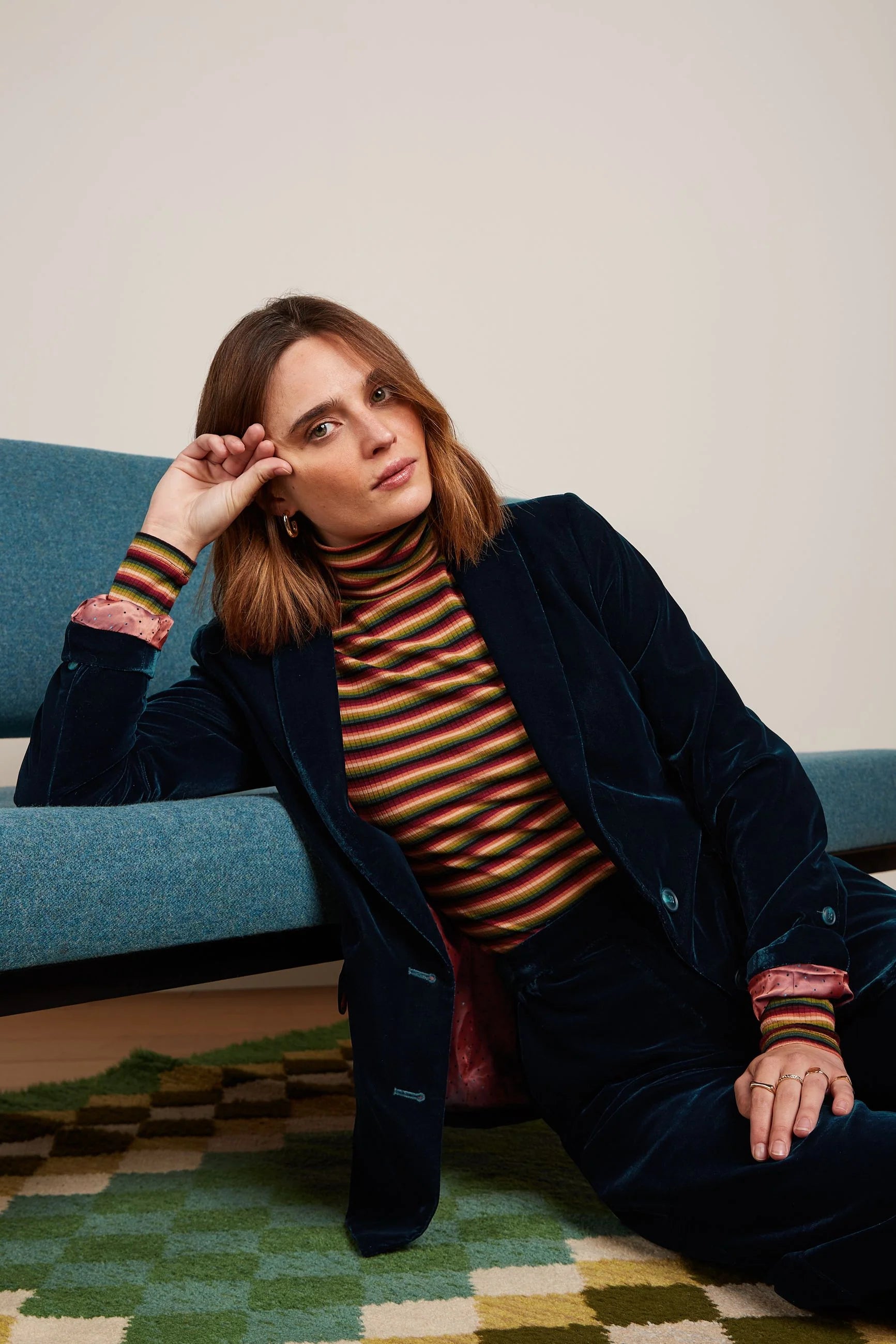 BROOKE BLAZER GAMINE VELVET - KING LOUIE - AW25