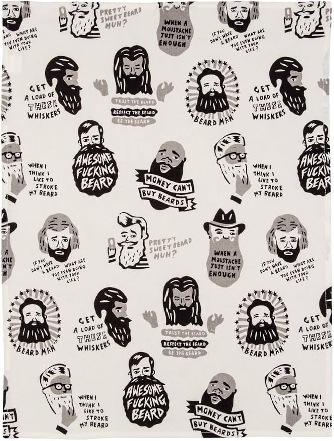 Dish Towel - AWESOME F’ING BEARD