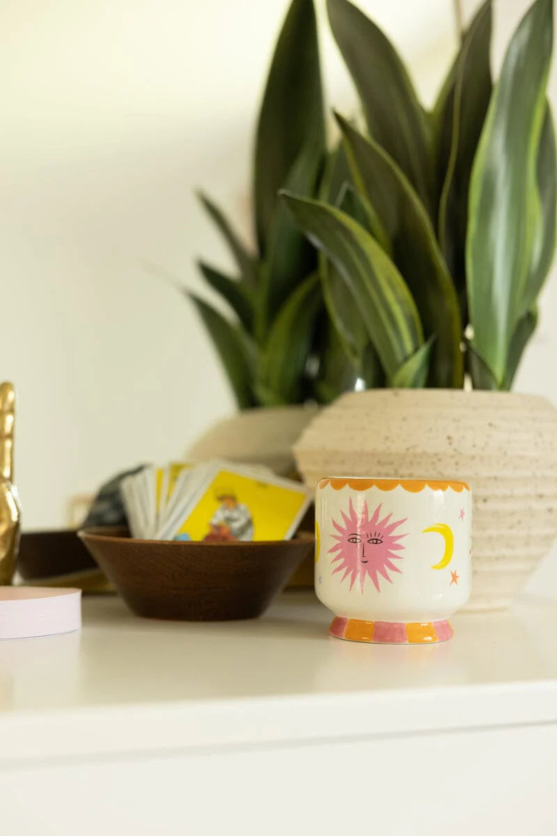 PADDYWAX: SUN CERAMIC CANDLE - Orange Blossom
