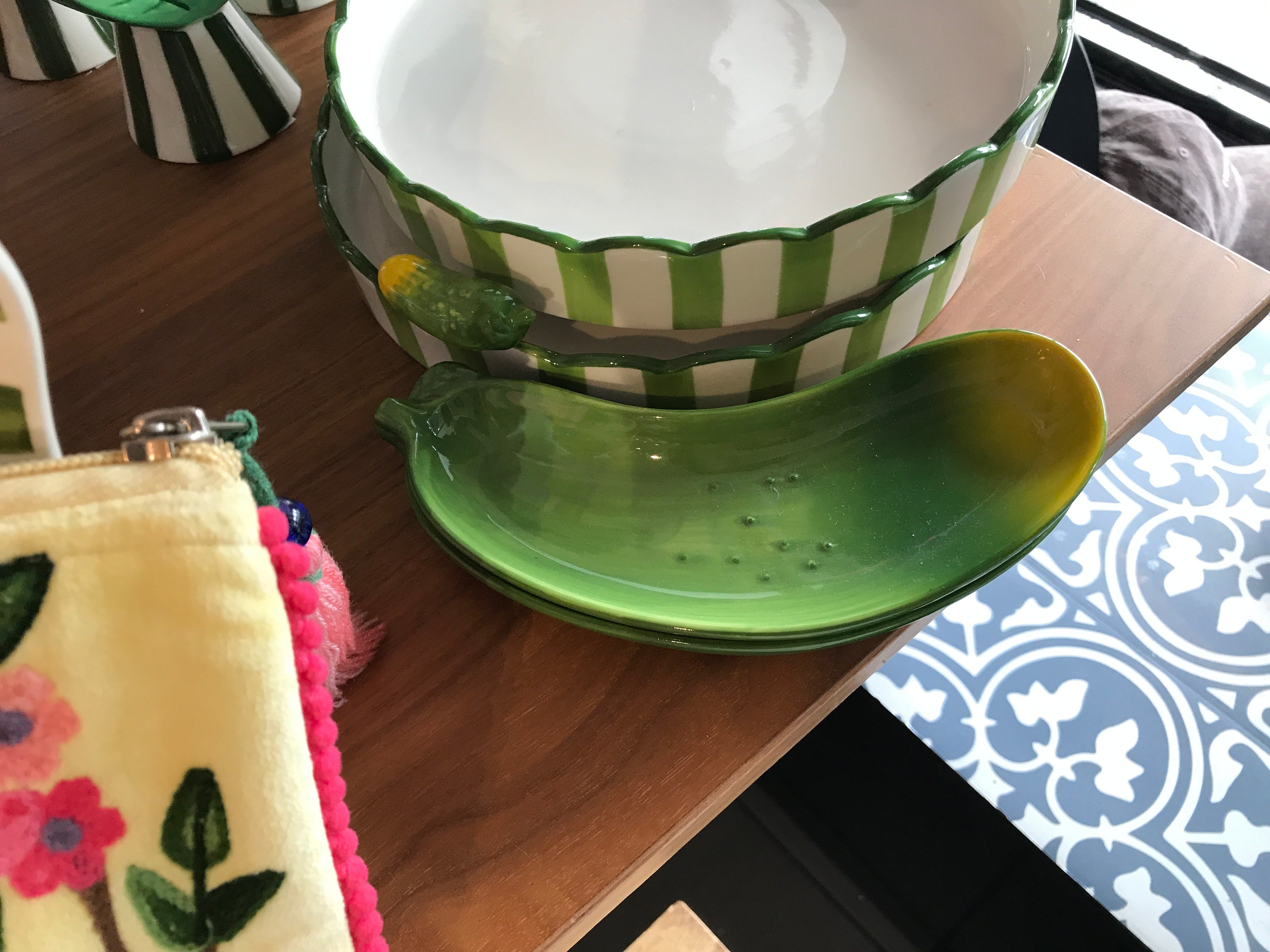 SEAVIEW STONEWARE BIG DILL DISH