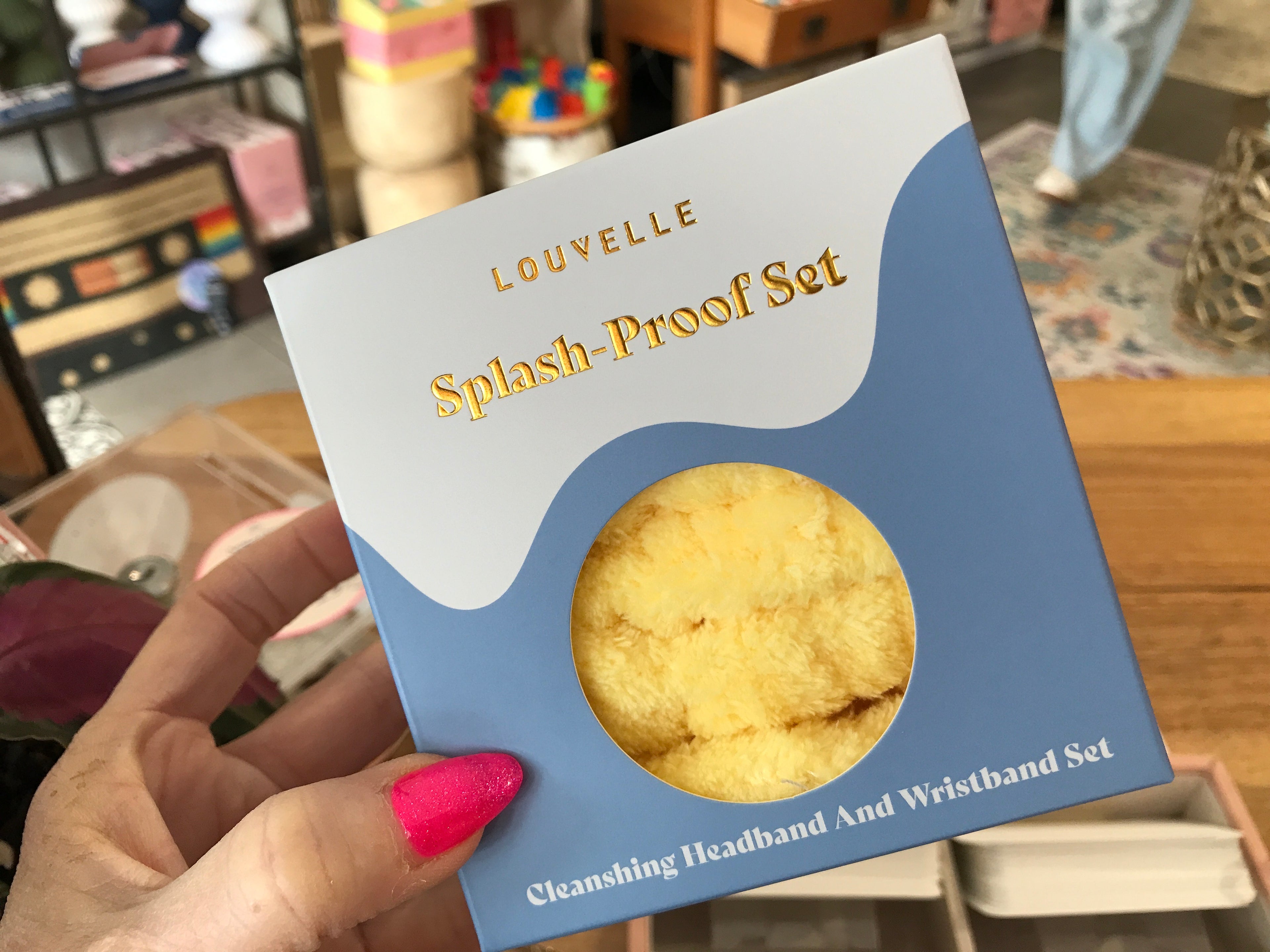 Splash Proof Cleansing Set in Yellow