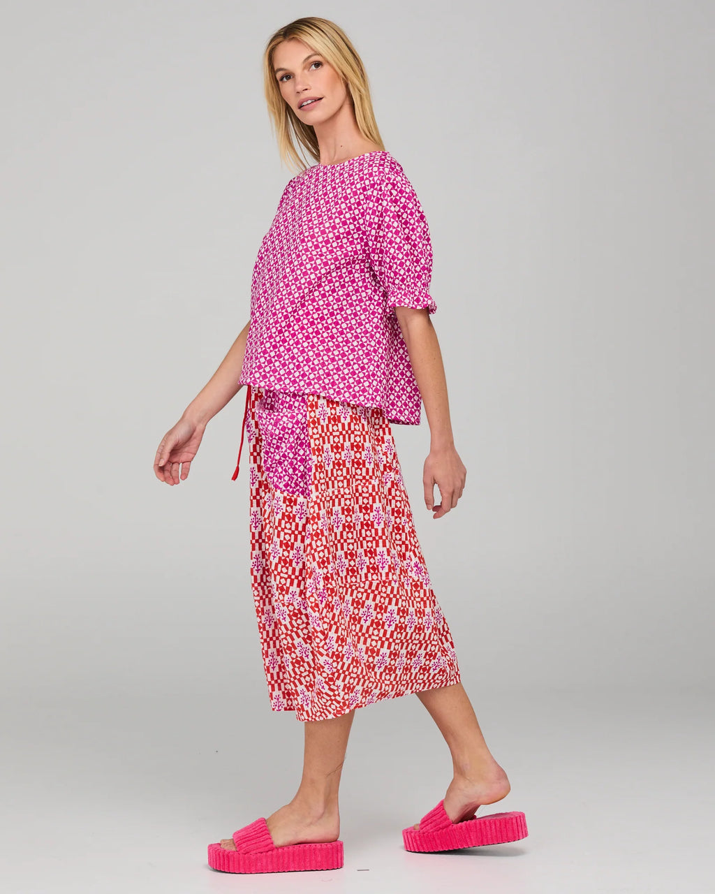 BOOM SHANKAR GURU SKIRT - SPLICED NAPLES  SS26