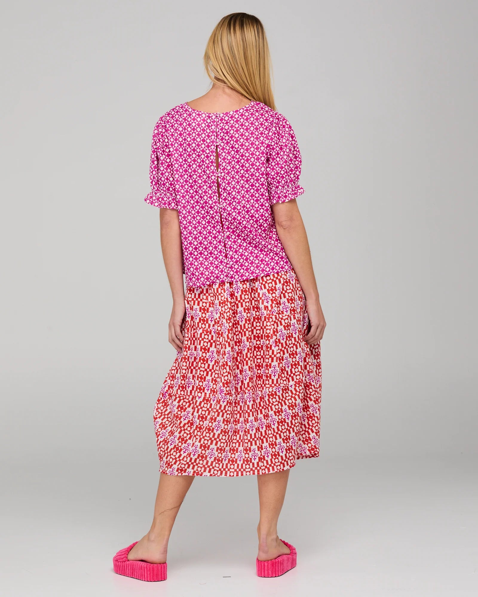 BOOM SHANKAR GURU SKIRT - SPLICED NAPLES  SS26