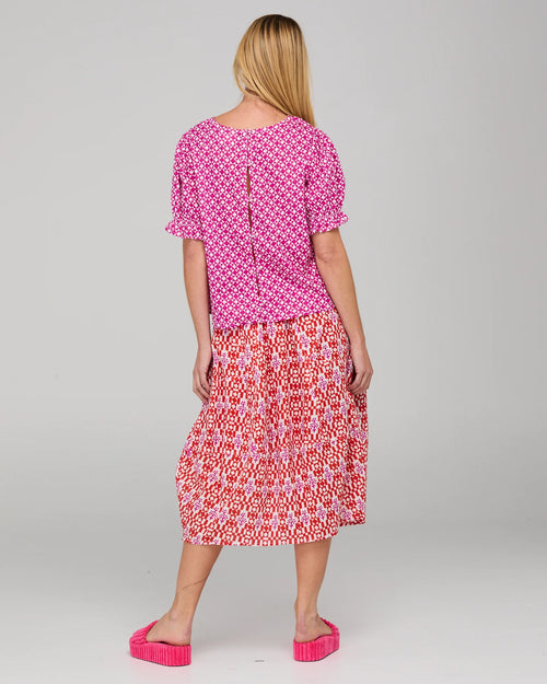 BOOM SHANKAR GURU SKIRT - SPLICED NAPLES  SS26