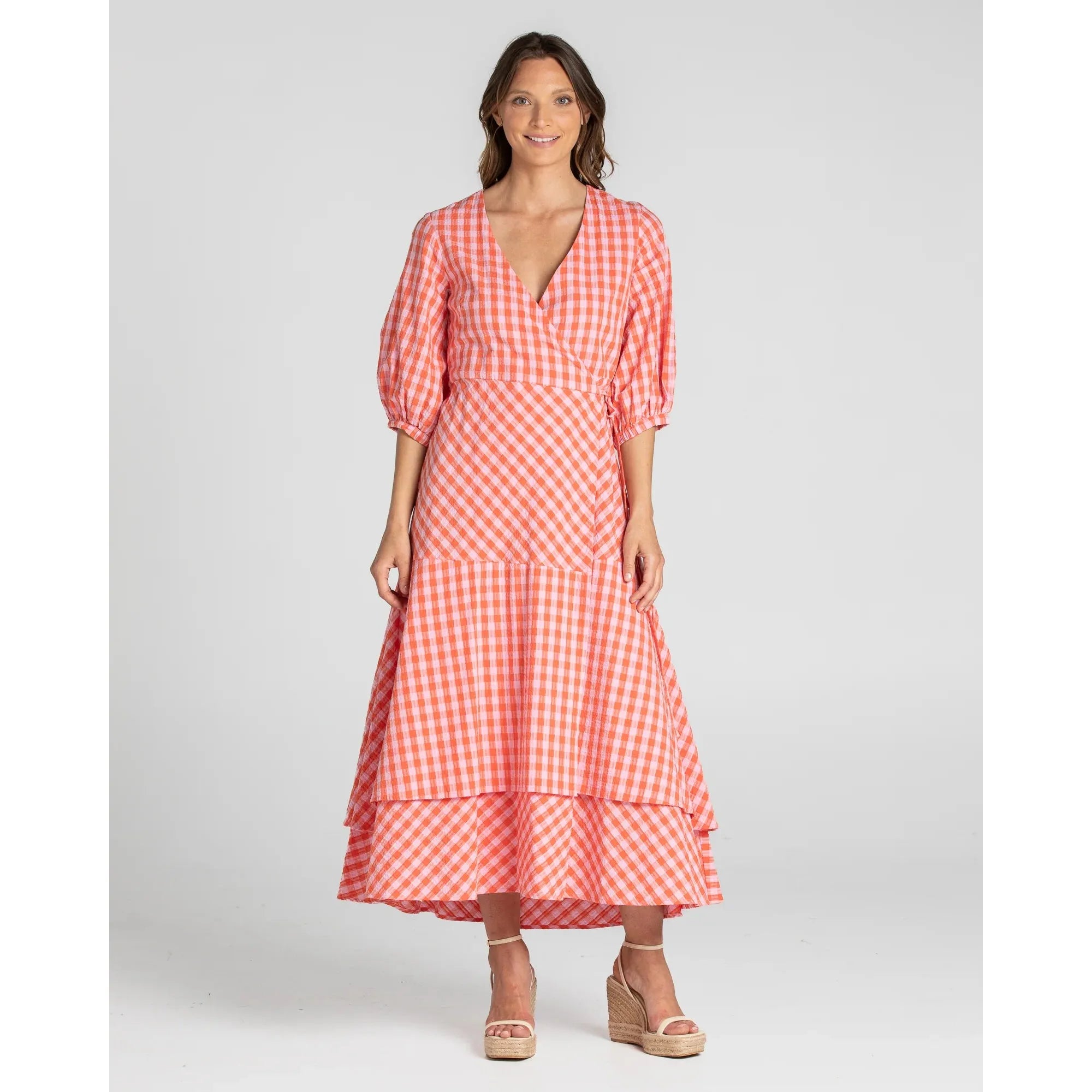 PIPER DRESS RED JUNO - BOOM SHANKAR - Hello Annie Parkdale