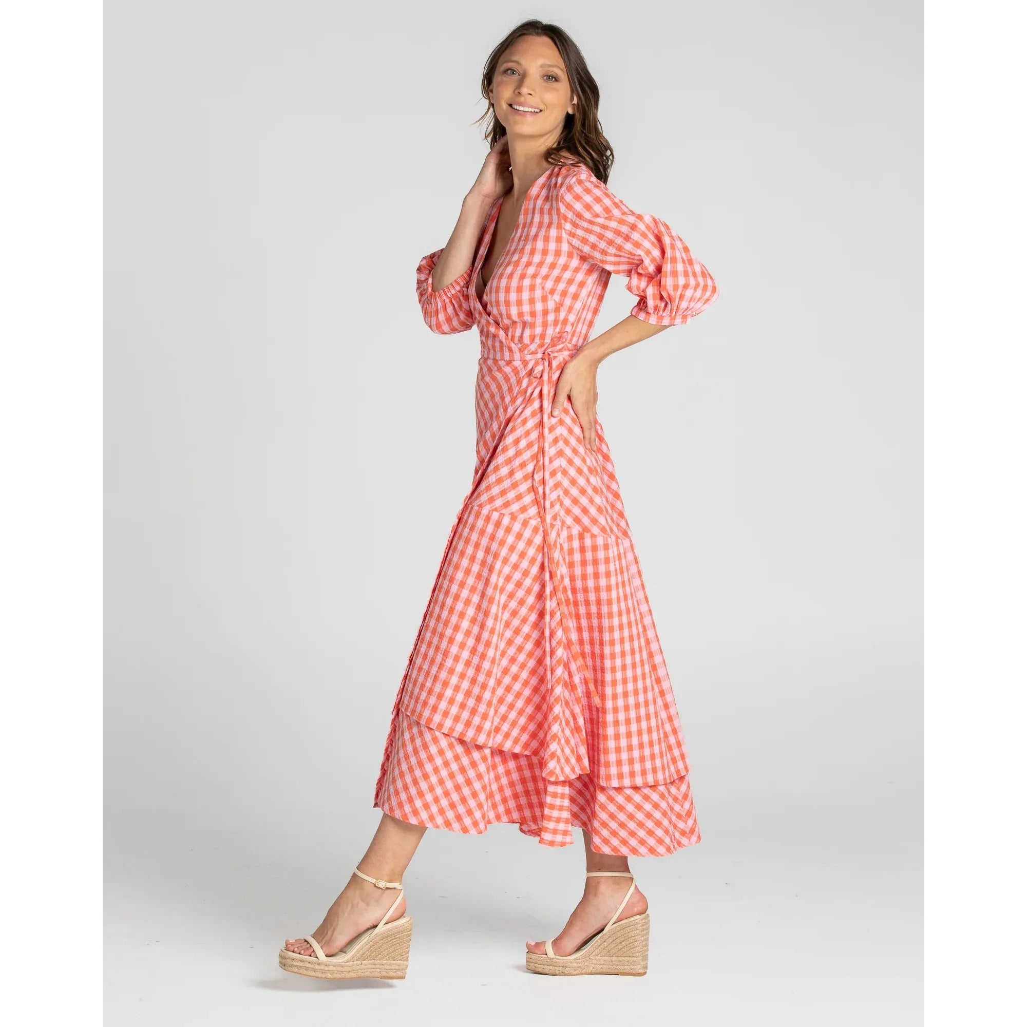 PIPER DRESS RED JUNO - BOOM SHANKAR - Hello Annie Parkdale