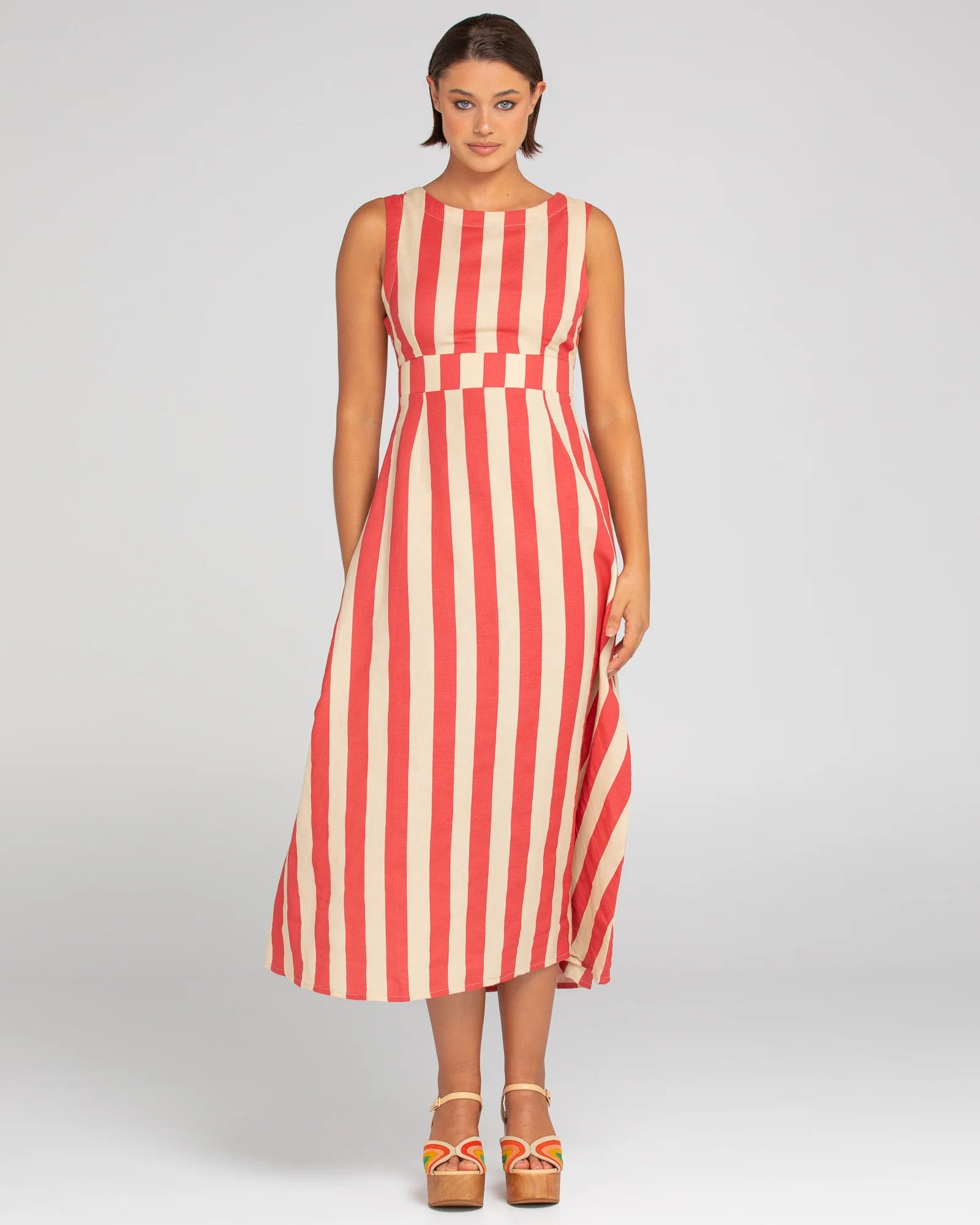COLADA DRESS - KAIA STRIPE - BOOM SHANKAR - SS25