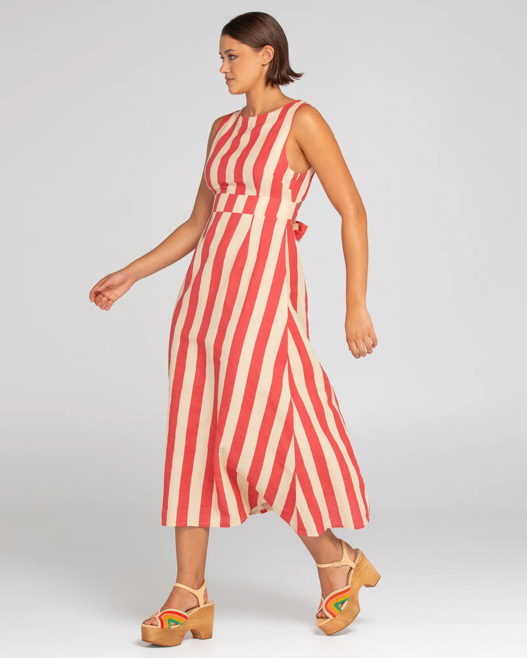 COLADA DRESS - KAIA STRIPE - BOOM SHANKAR - SS25