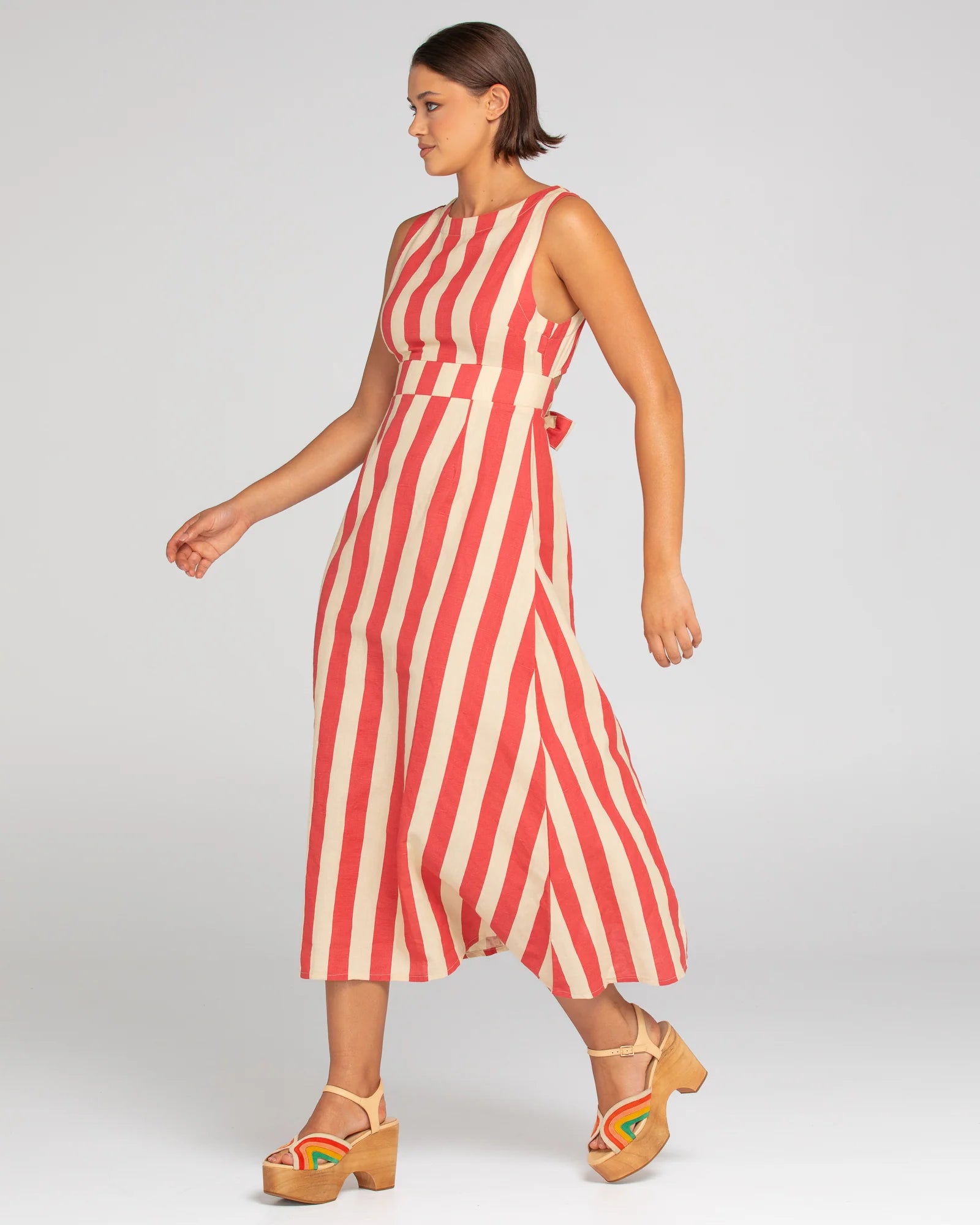 COLADA DRESS - KAIA STRIPE - BOOM SHANKAR - SS25