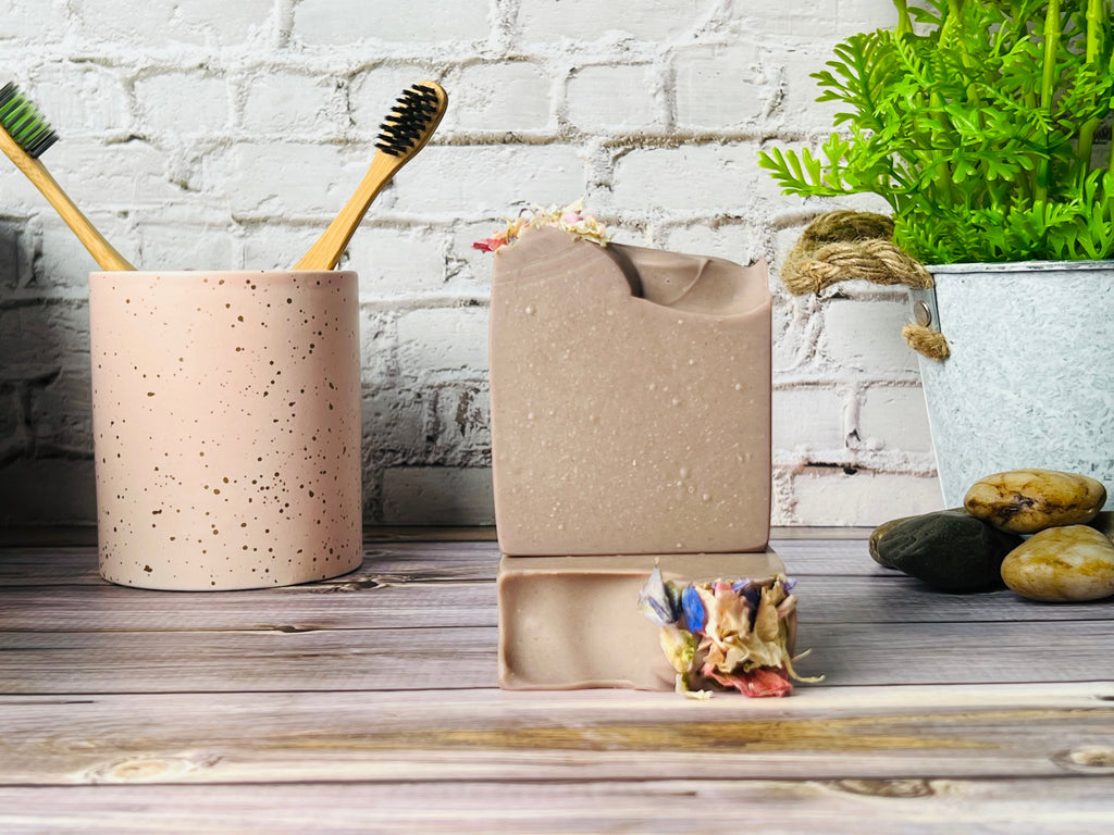 Cedarwood Road Brazilian Purple Clay Soap with Rosemary