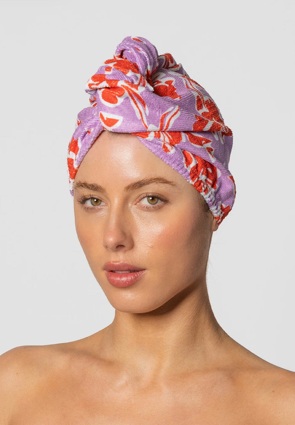 RIVA HAIR WRAP IN HIBISCUS
