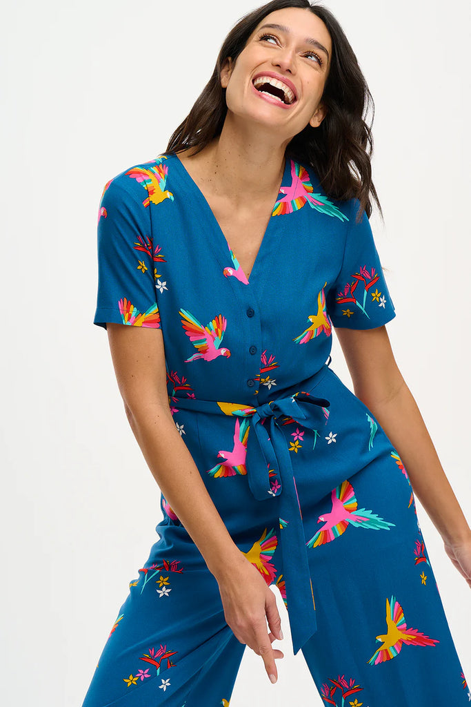 KRISTIE CROPPED JUMPSUIT - SUGARHILL BRIGHTON - SS25