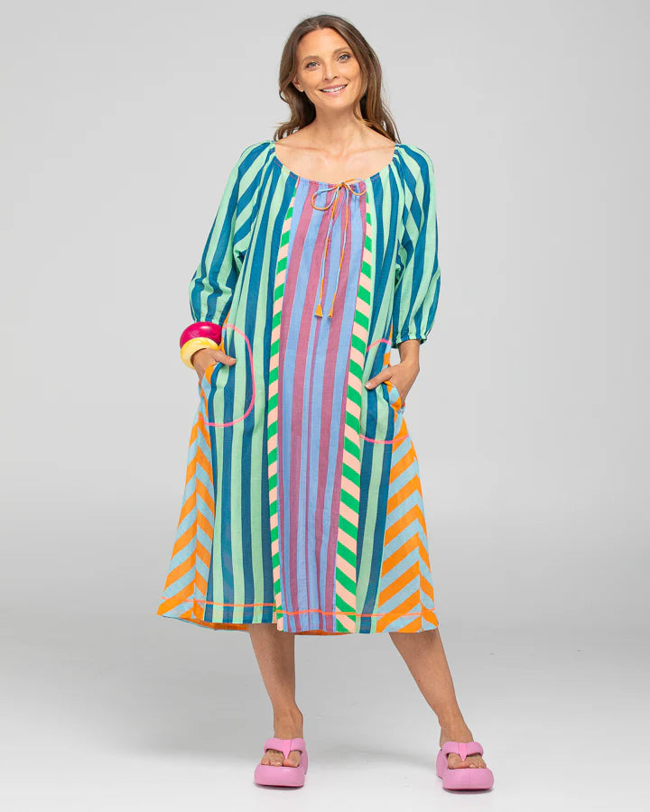 BOOM SHANKAR LUCIA DRESS - CAPRI SPLICED - SS26