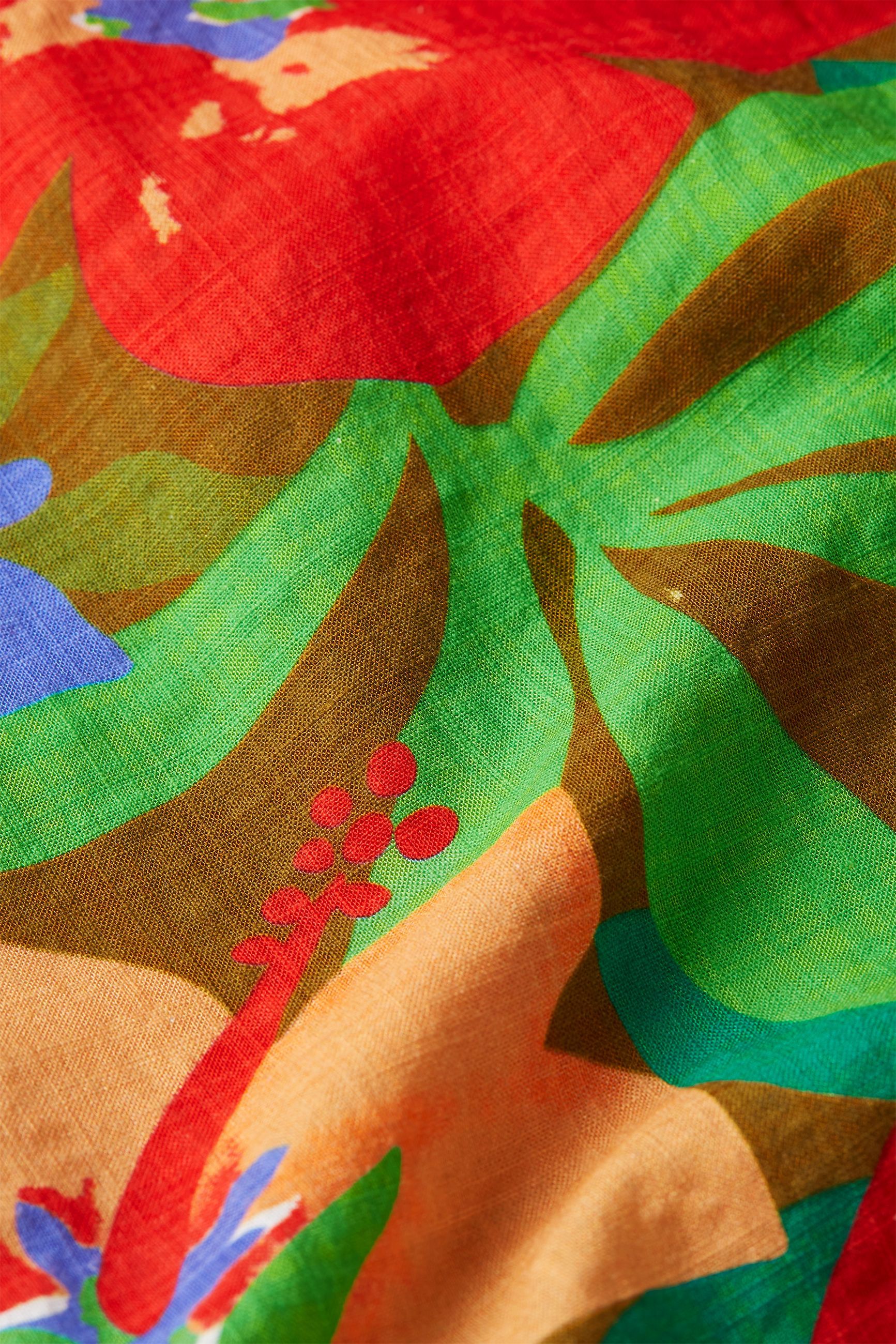 CYBIL BLOUSE THERESE - TAPENADE BROWN - KING LOUIE