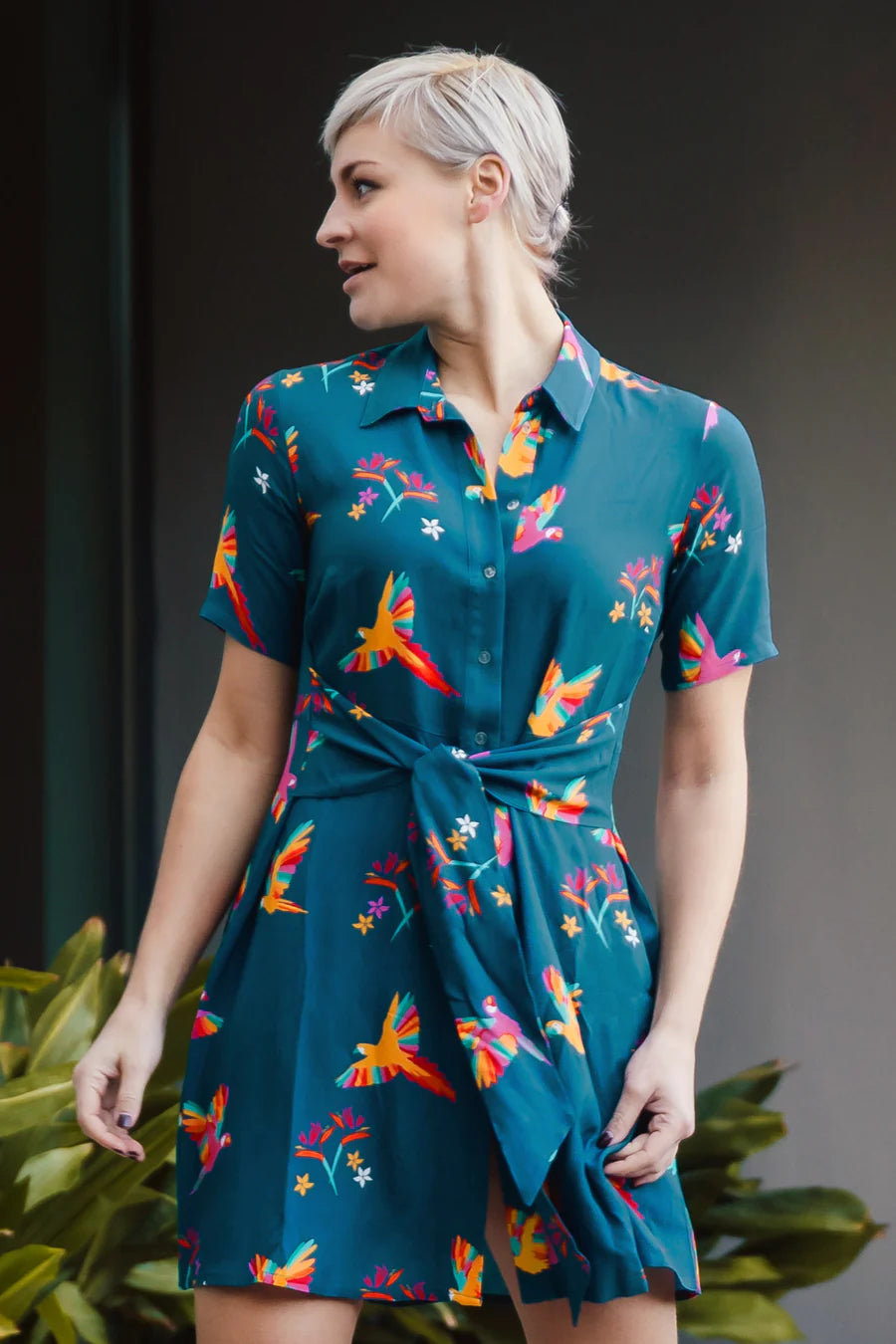 DESSIE SHIRT DRESS - SUGARHILL BRIGHTON - 0325-02