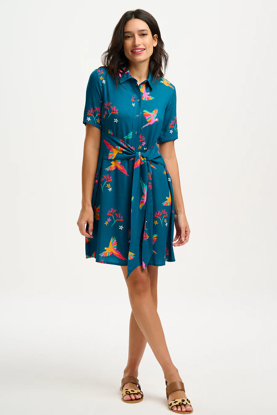 DESSIE SHIRT DRESS - SUGARHILL BRIGHTON - 0325-02