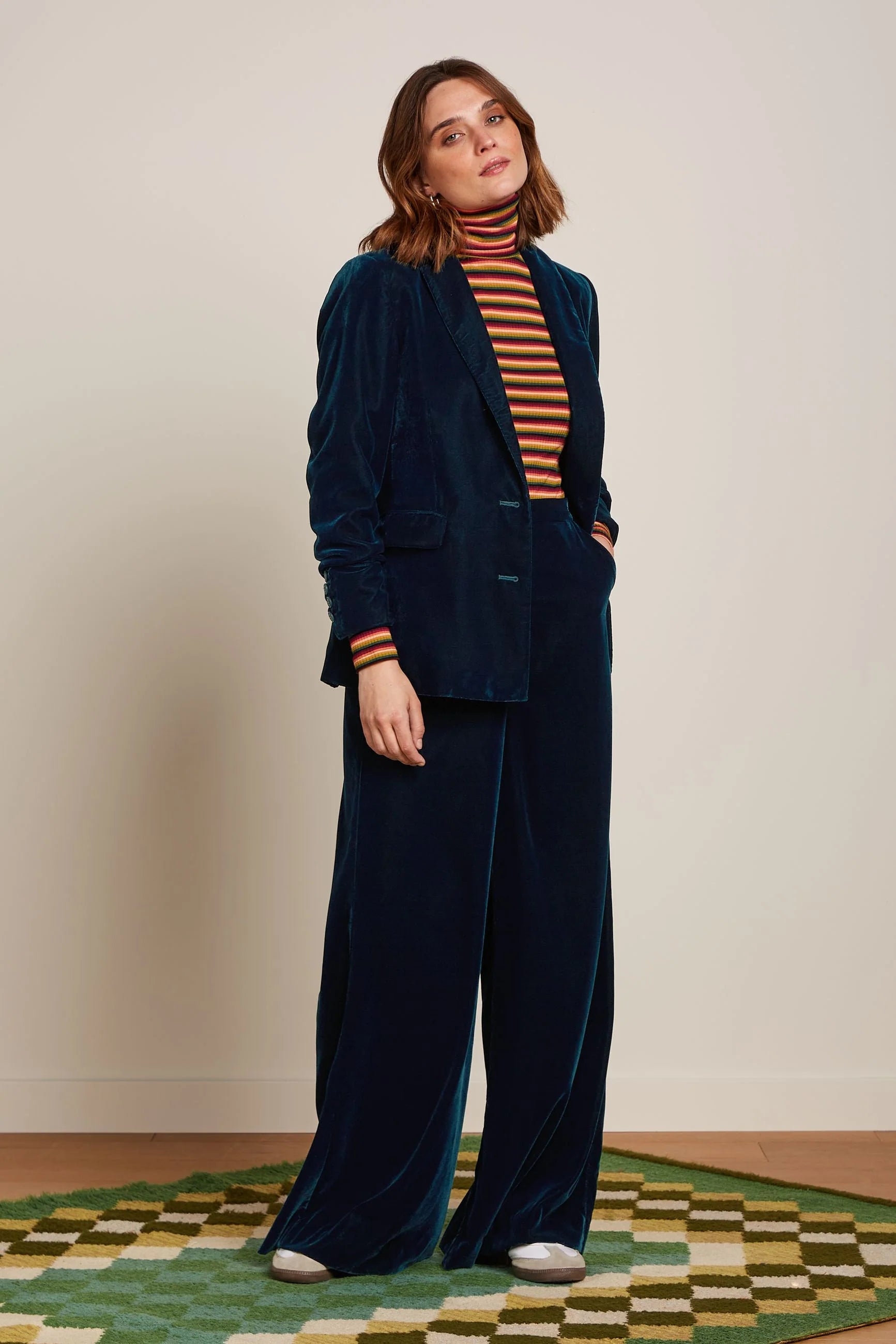 BROOKE BLAZER GAMINE VELVET - KING LOUIE - AW25