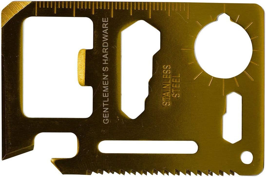 GENTLEMEN’S HARDWARE - THE RIGHT TOOL FOR THE JOB - CREDIT CARD TOOL