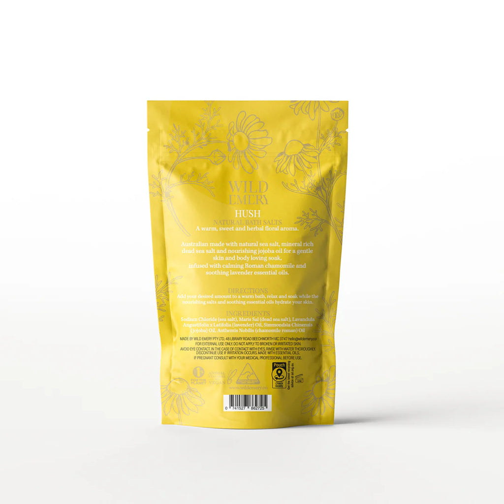 HUSH NATURAL BATH SALTS