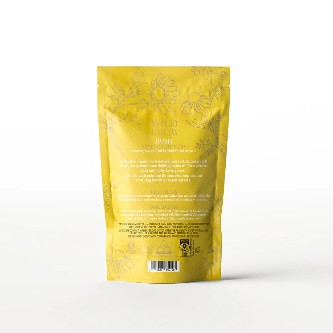 HUSH NATURAL BATH SALTS
