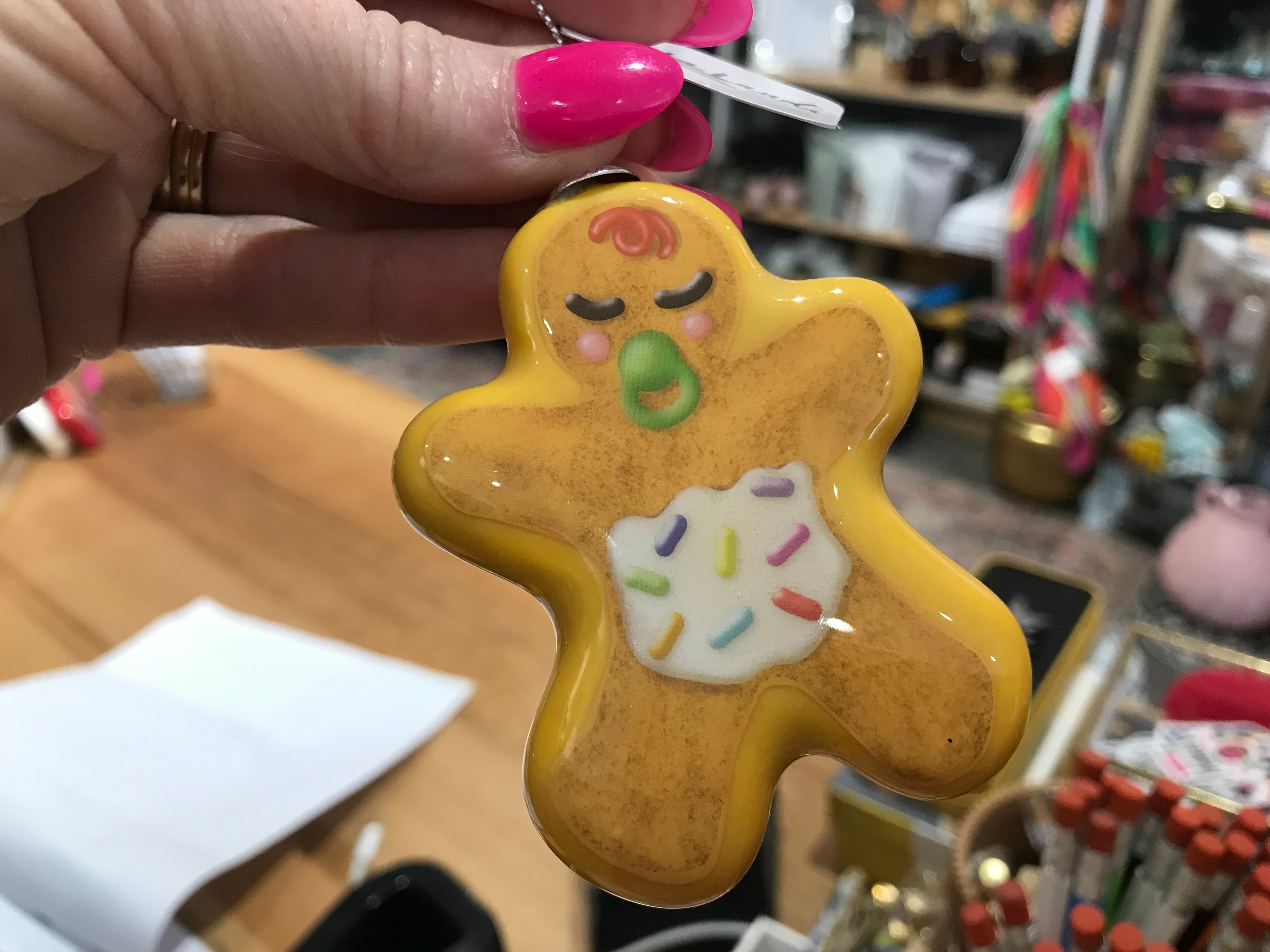 3D BAUBLE GINGERBREAD BABY - 2024