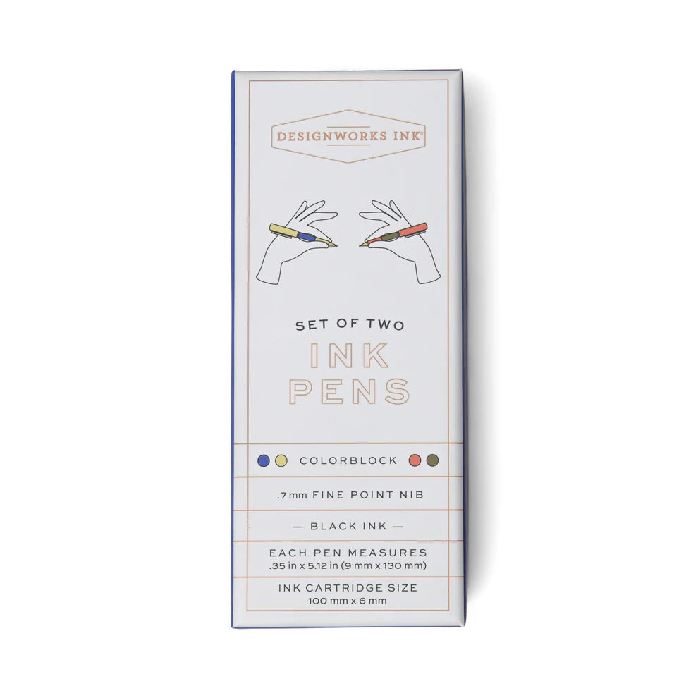 DESIGNWORKS - COLOURBLOCK PENS