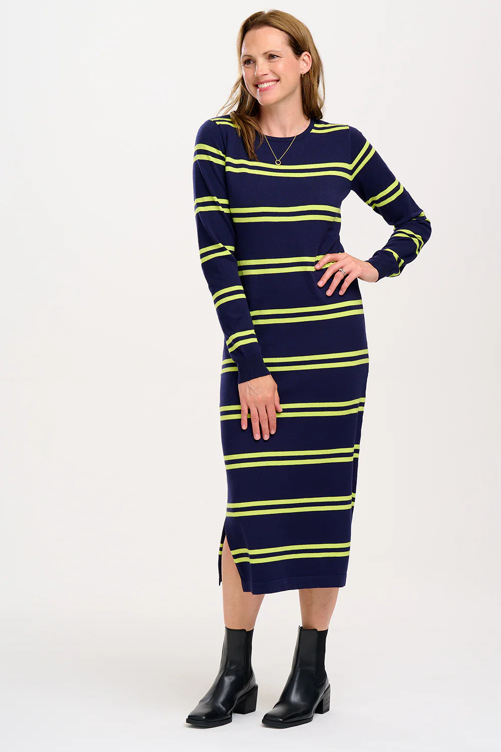 LISELLE MIDI KNIT DRESS - SUGARHILL BRIGHTON - AW25