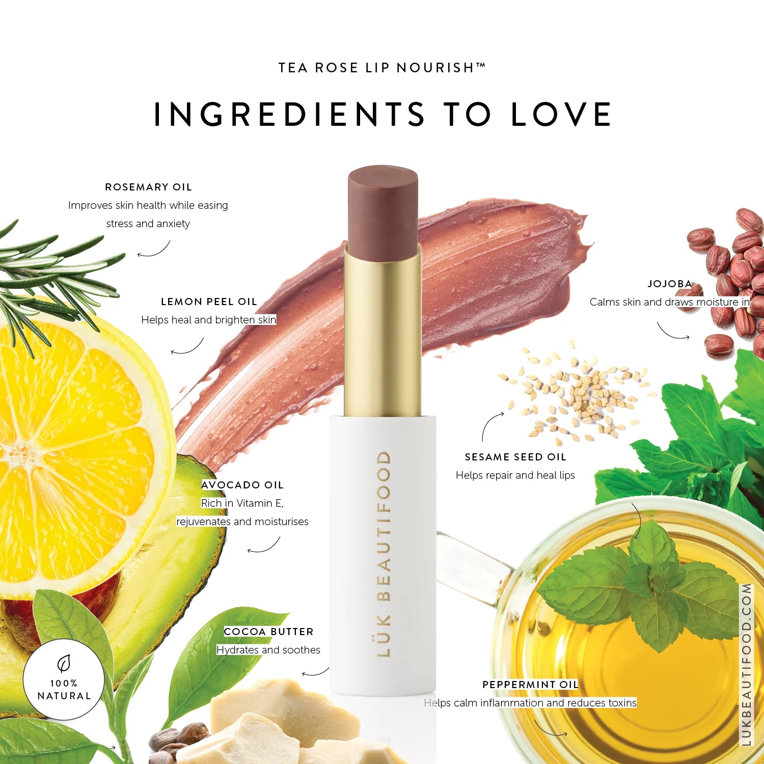 Lip Nourish™ - Tea Rose