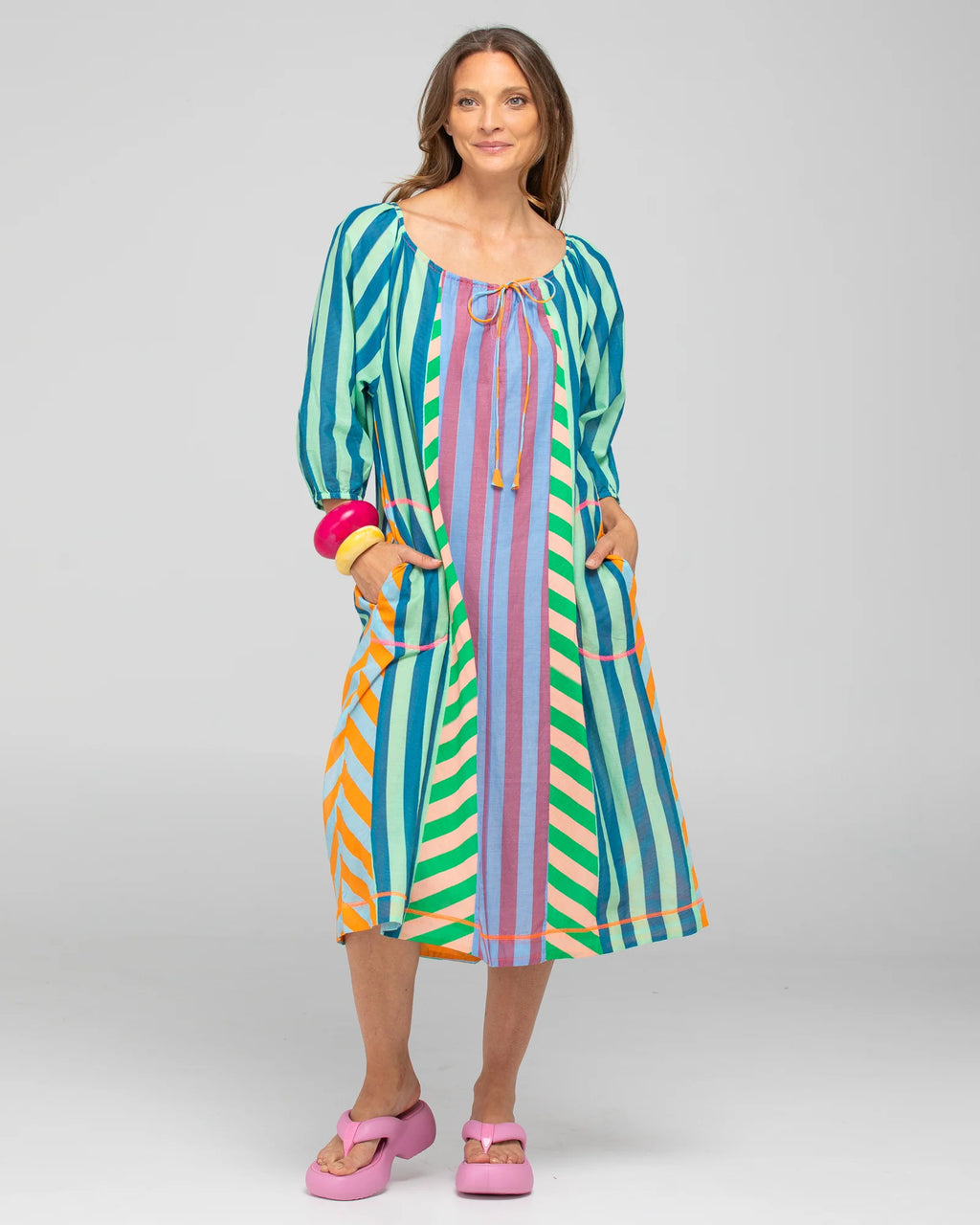 BOOM SHANKAR LUCIA DRESS - CAPRI SPLICED - SS26