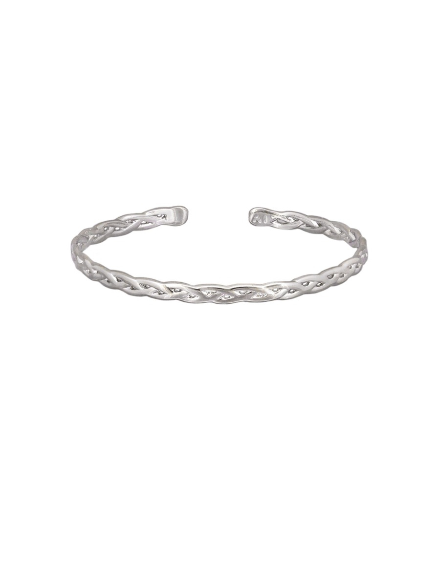 BKJ2654S SILVER ANATH CUFF