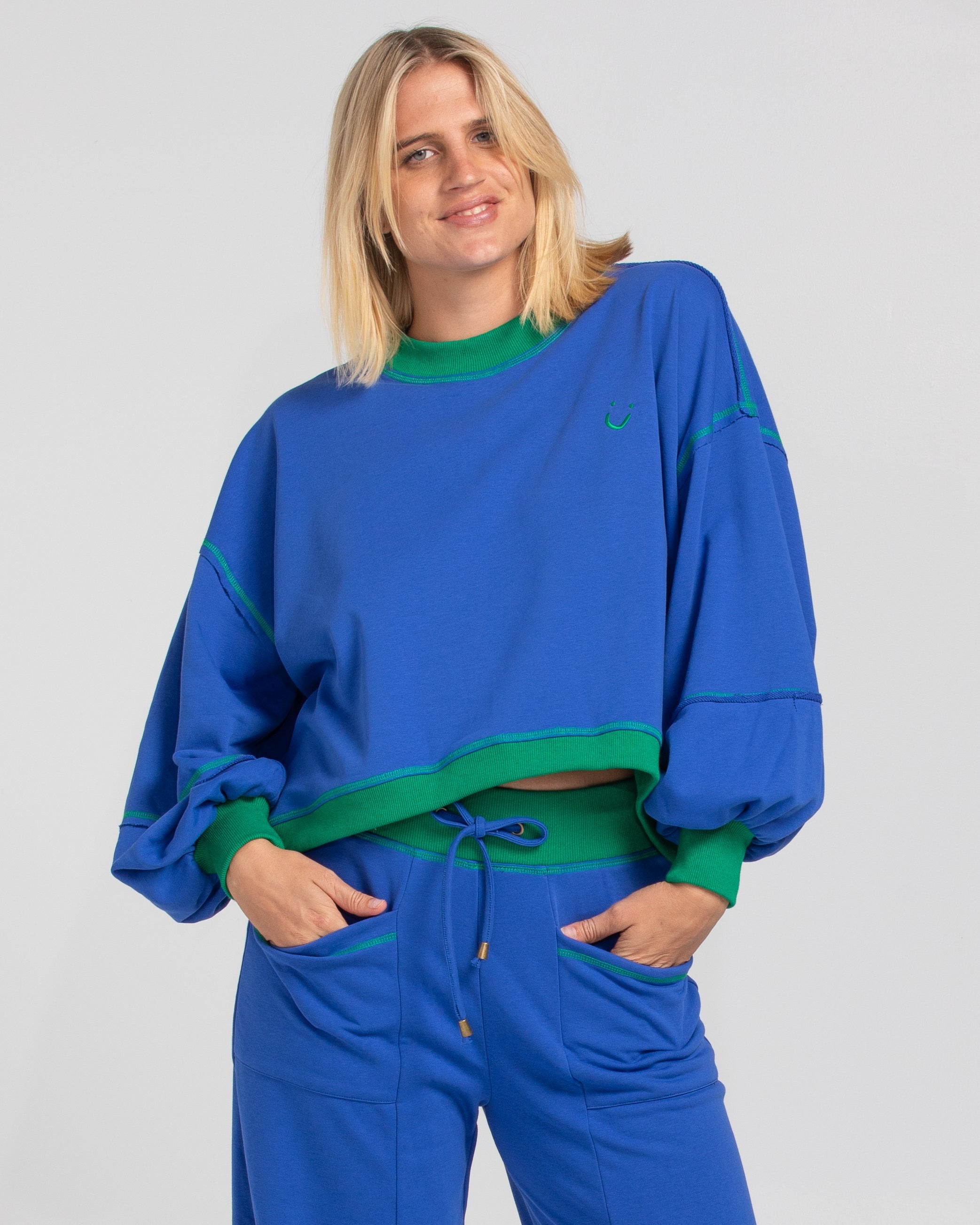 Guru Sweater - Cobalt
