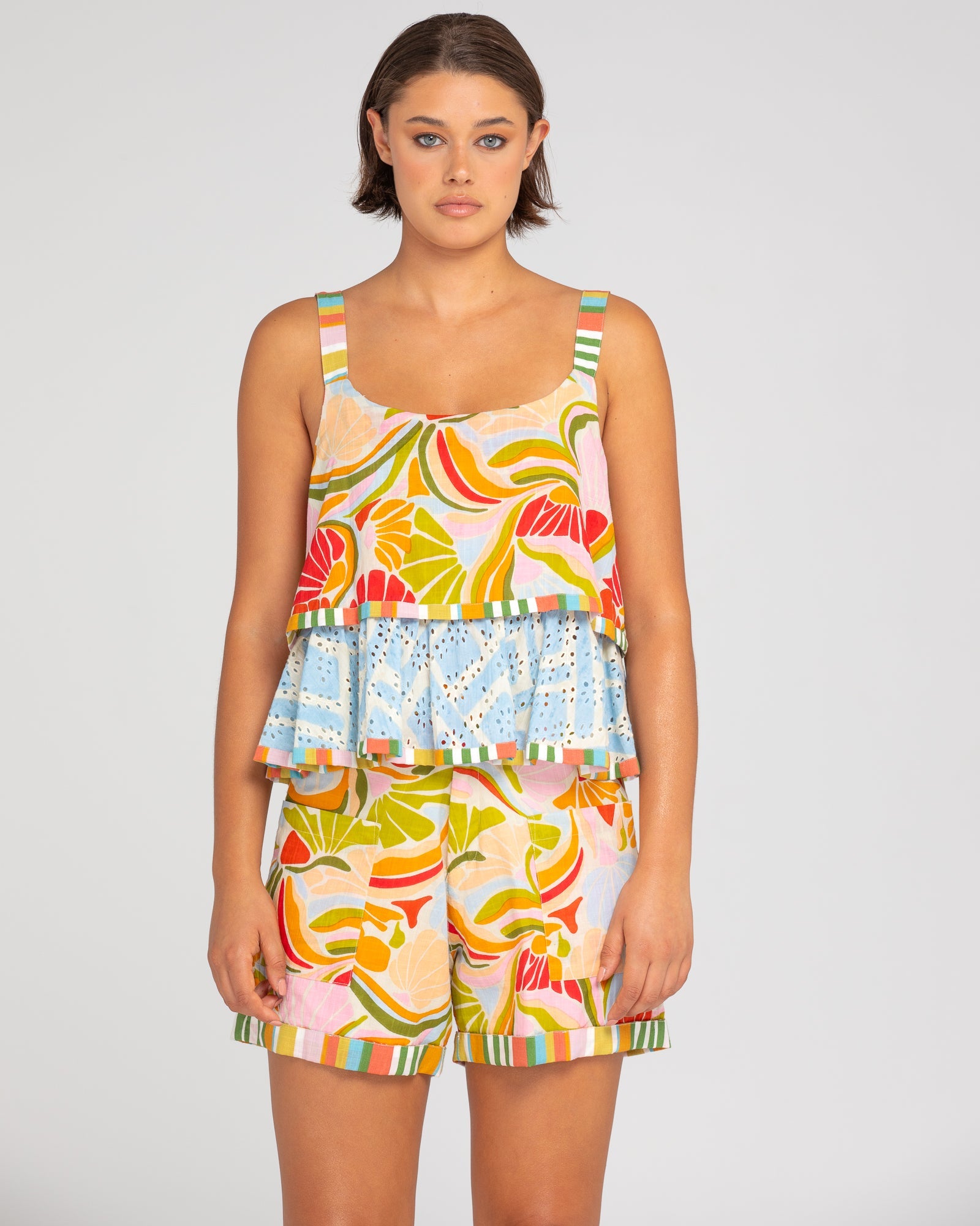 SPLICE PATCH SHORT - SPLICED COLADA - 0528-01