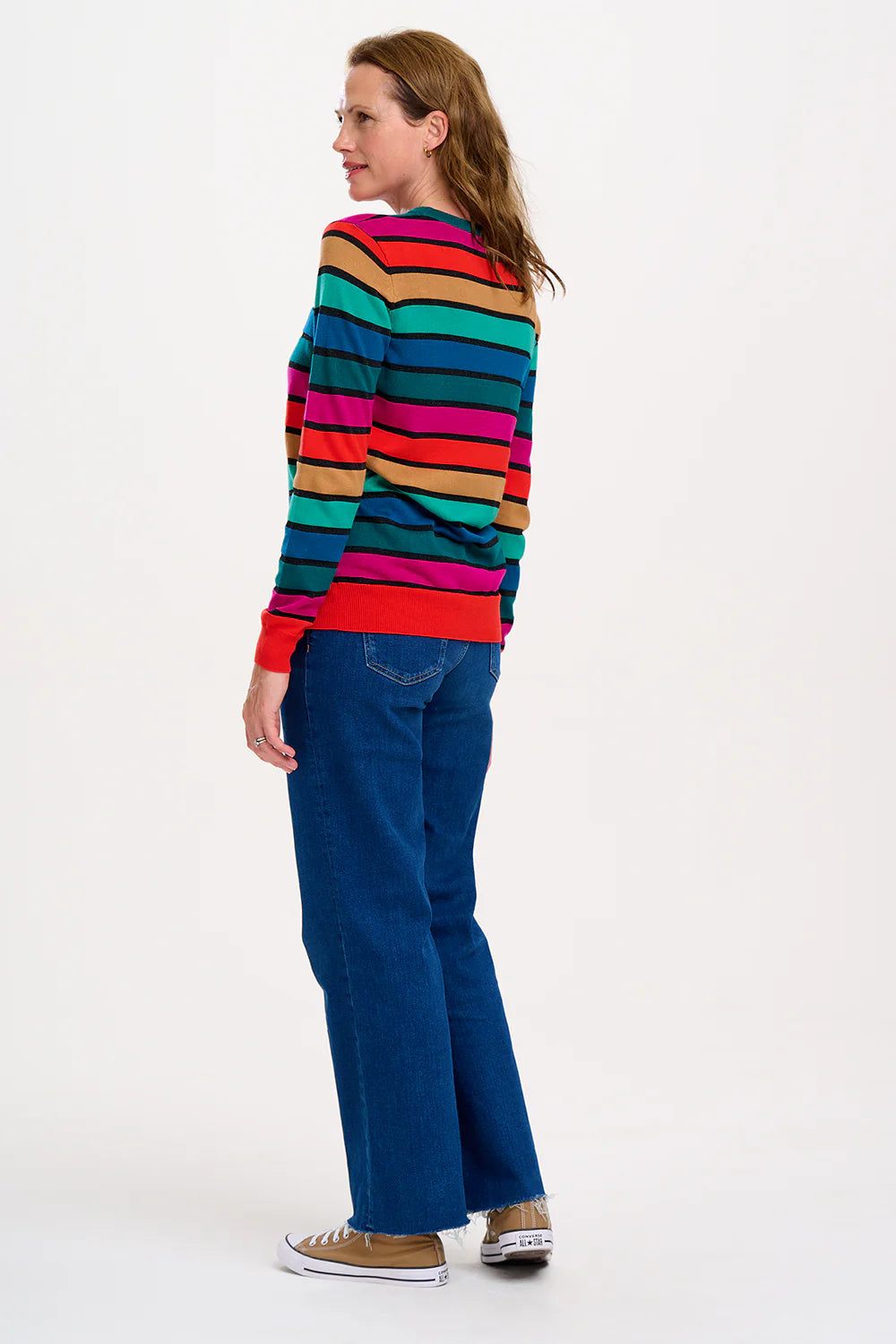 ASTRID JUMPER RAINBOW STRIPES - SUGARHILL BRIGHTON - AW25