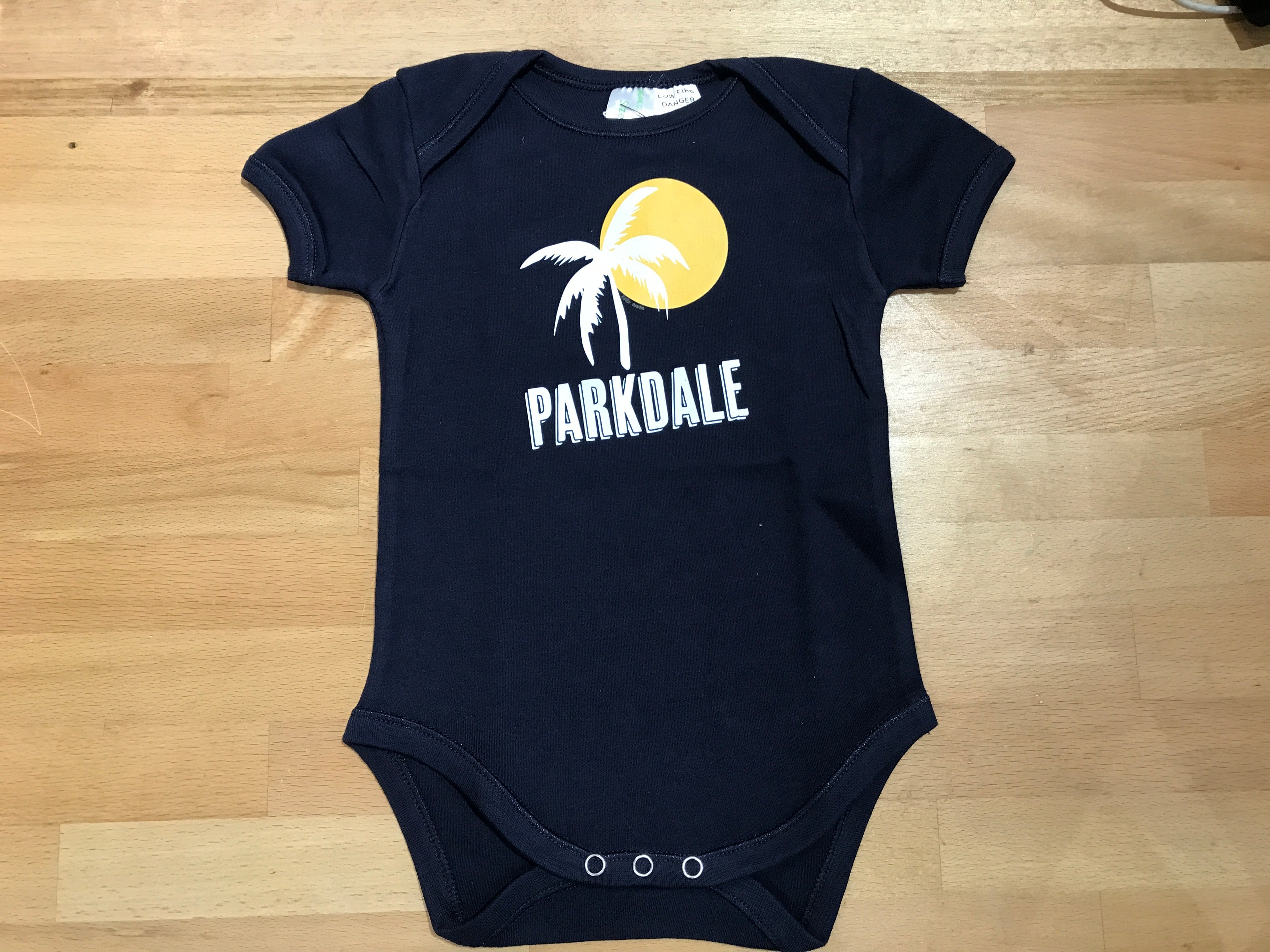 BABY PARKDALE MELBOURNE BODYSUIT - NAVY